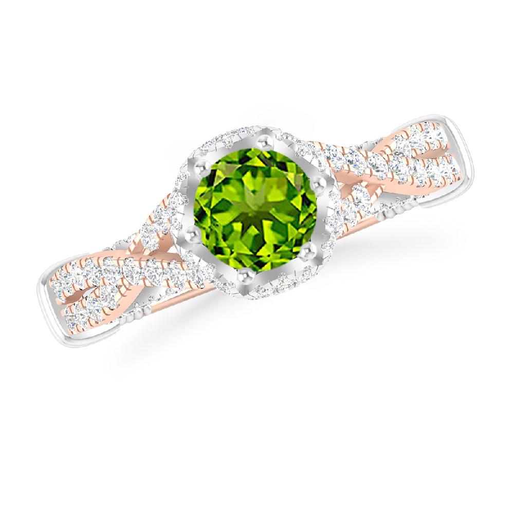 Rose Gold - Peridot