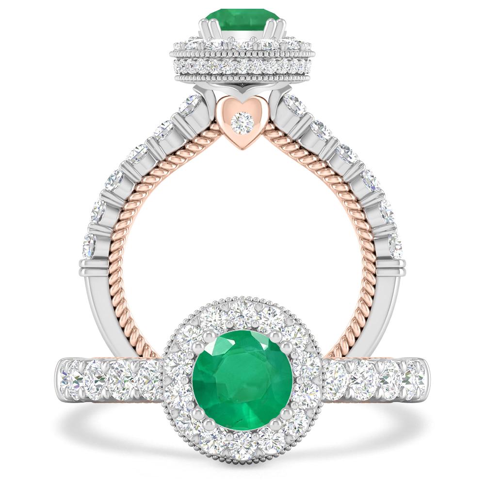 White Gold - Emerald