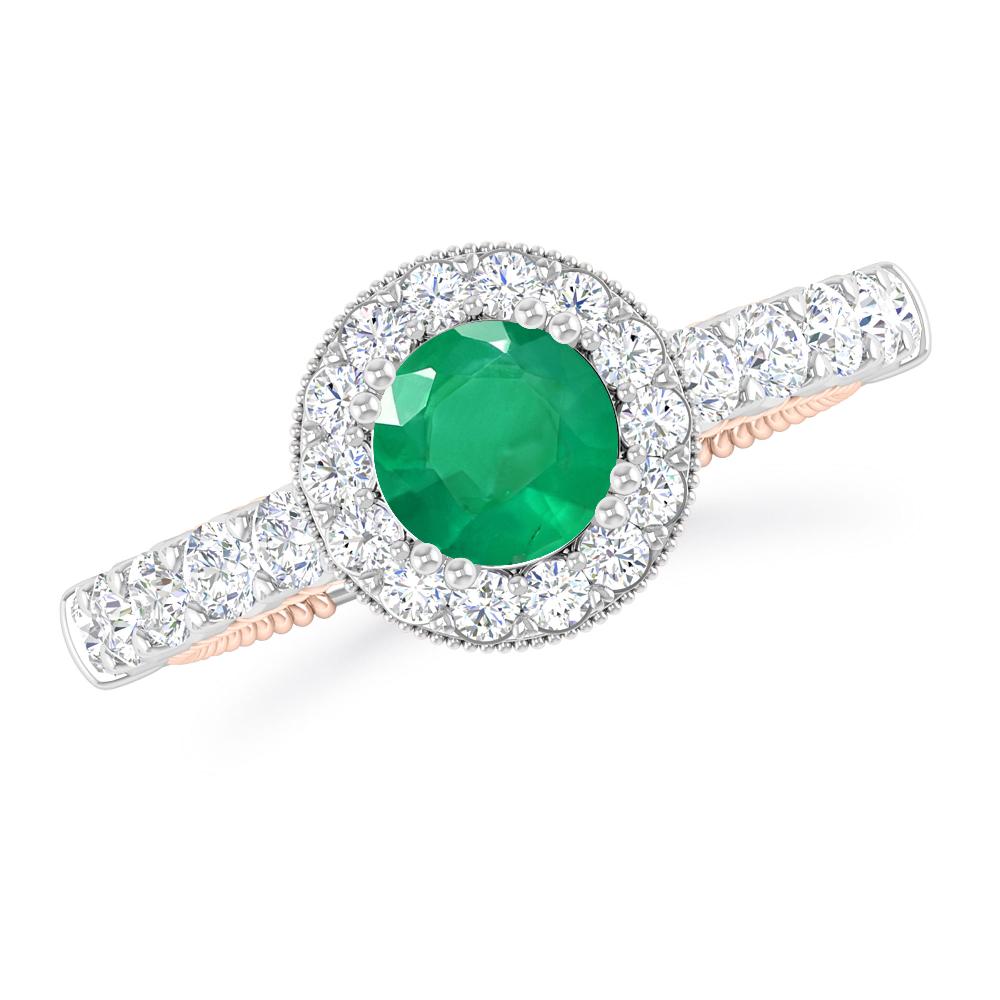 White Gold - Emerald