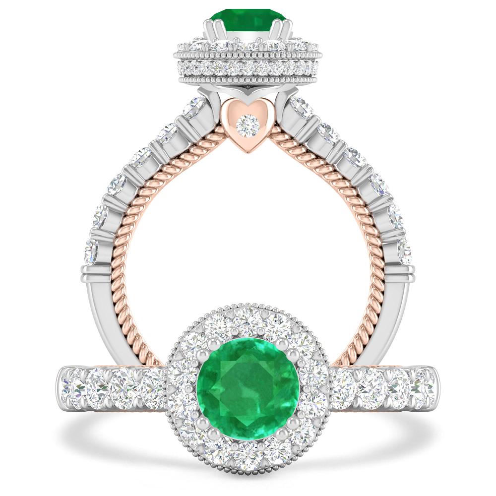 White Gold - Emerald