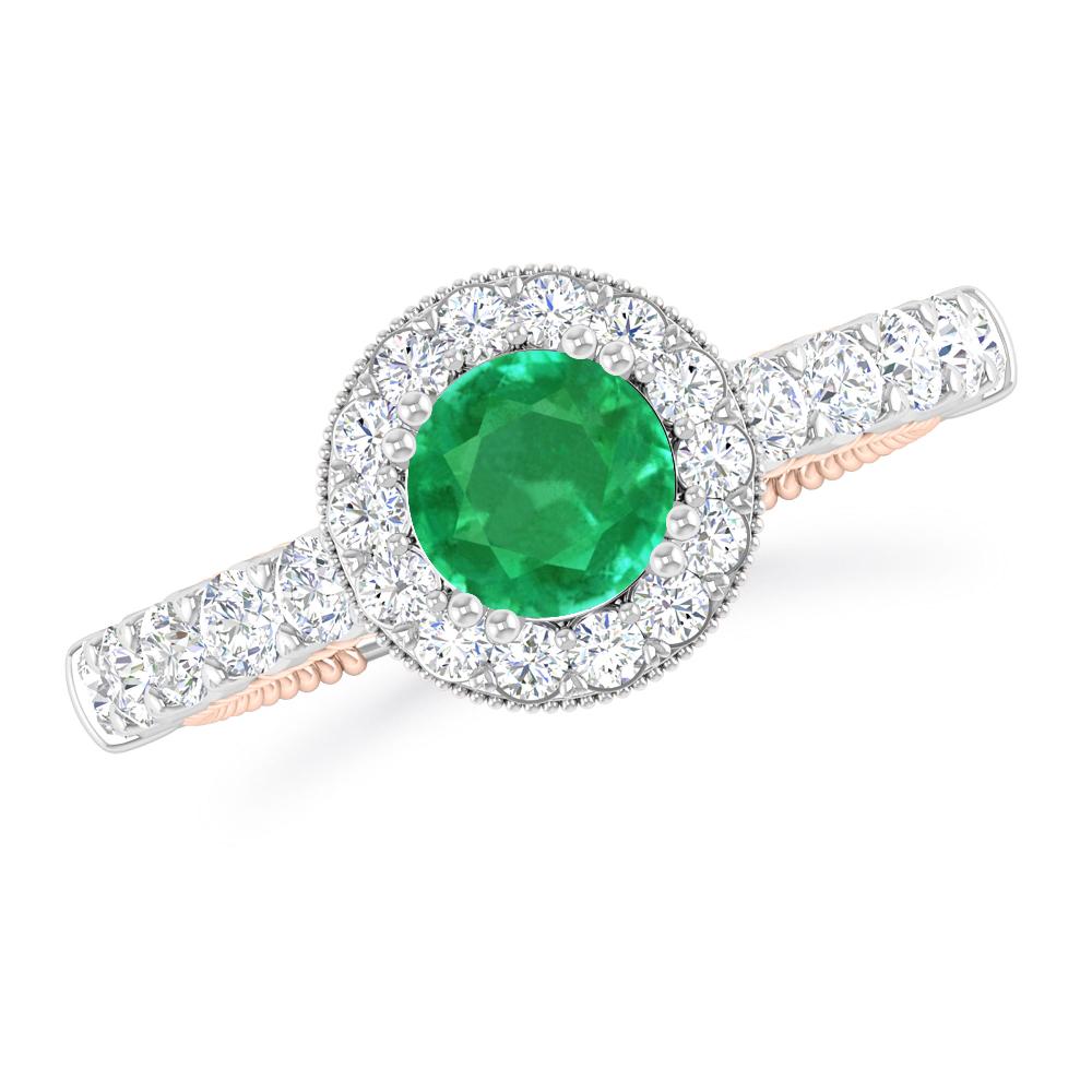 White Gold - Emerald