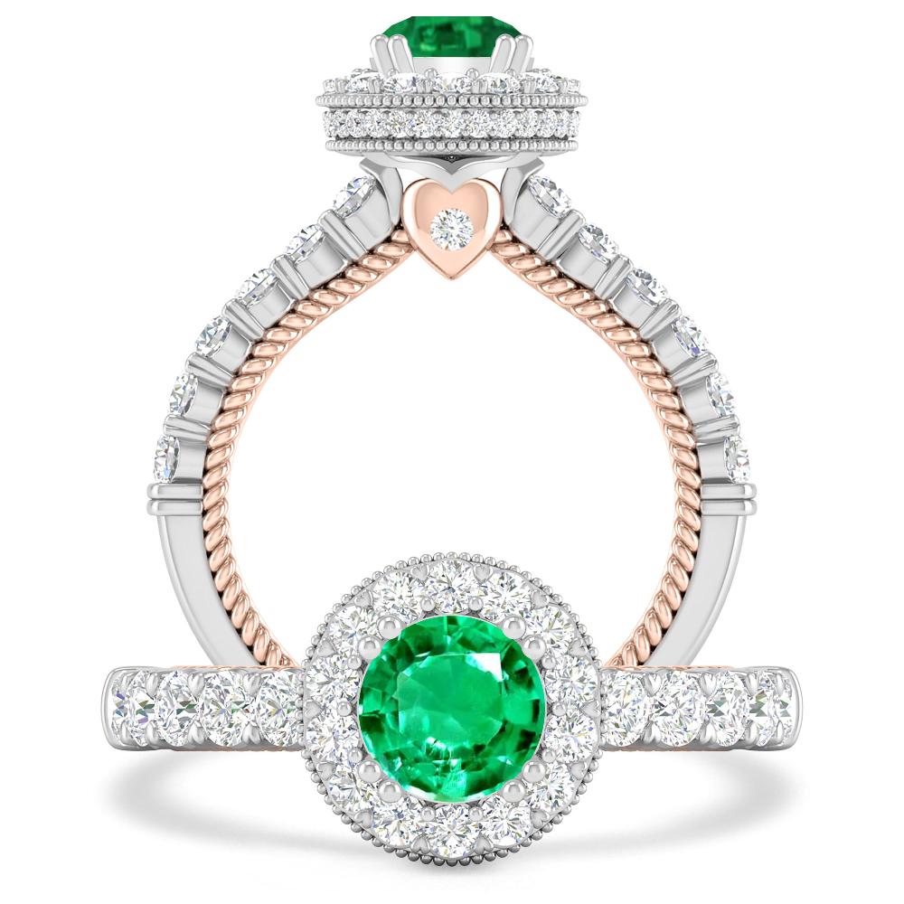 White Gold - Emerald