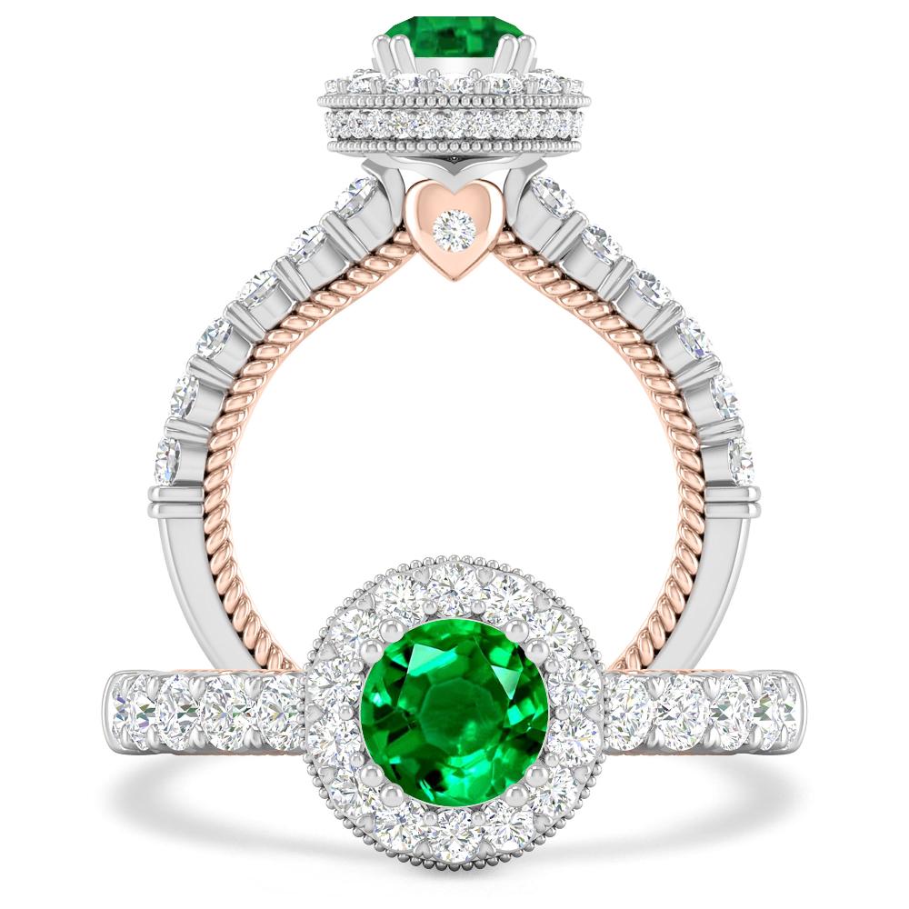 White Gold - Emerald