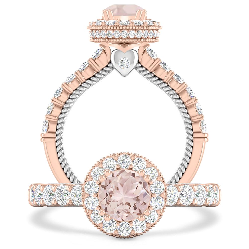 Rose Gold - Morganite