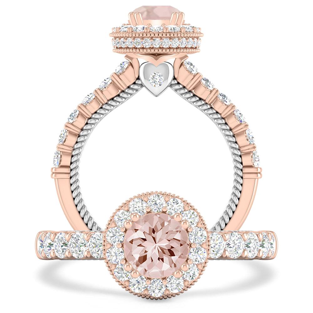 Rose Gold - Morganite