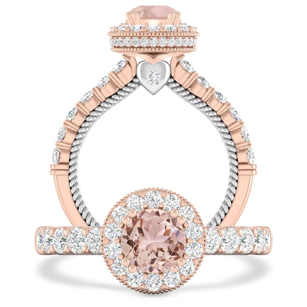 Rose Gold - Morganite