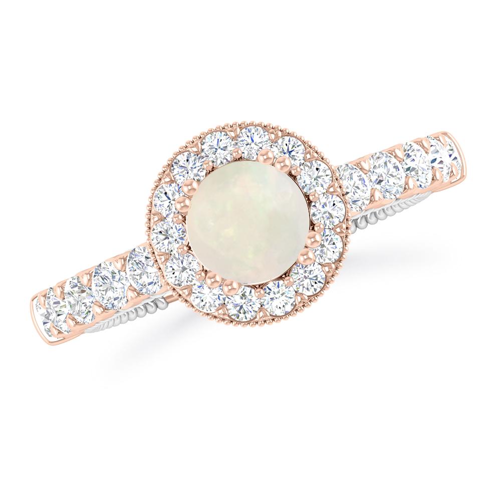 Rose Gold - Opal