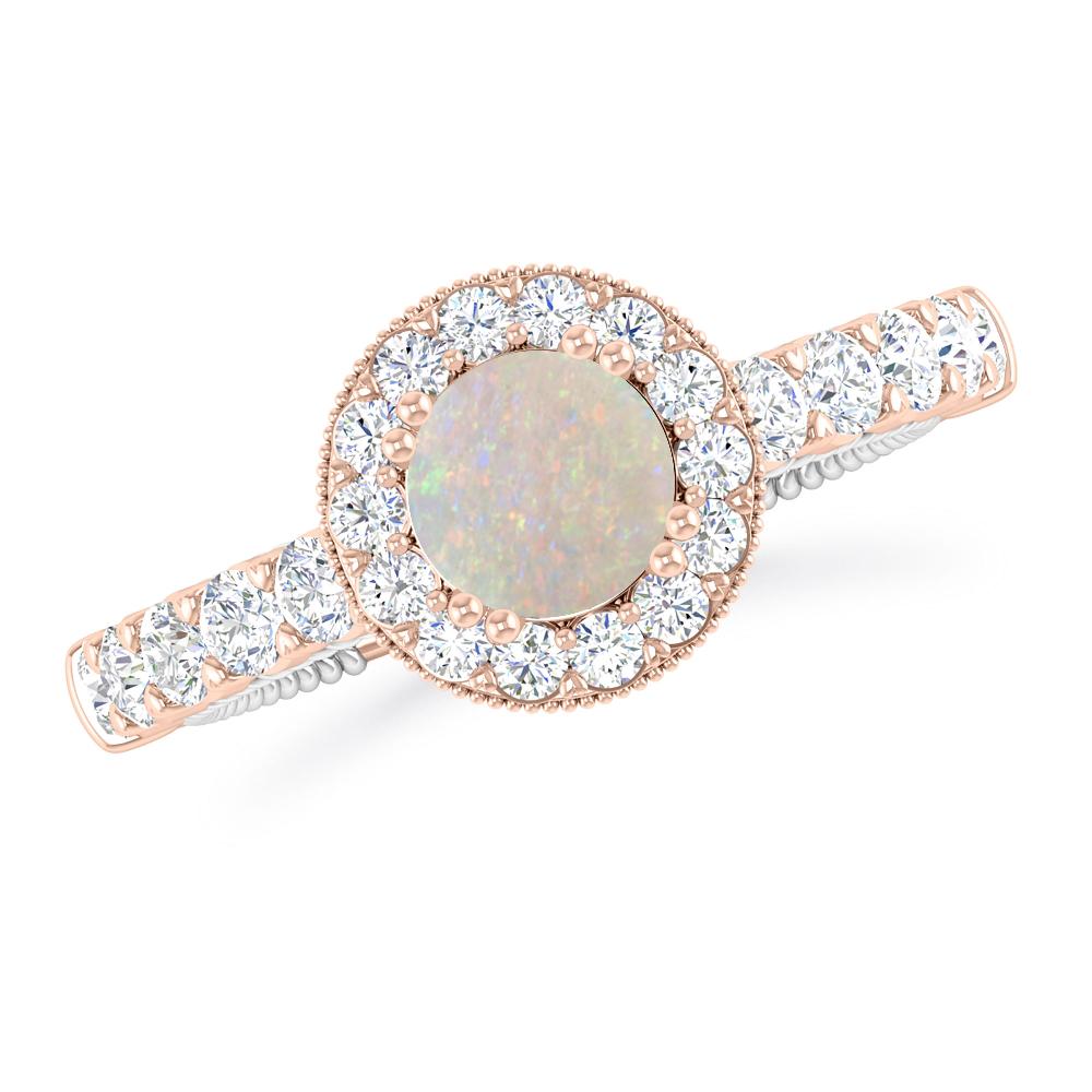 Rose Gold - Opal