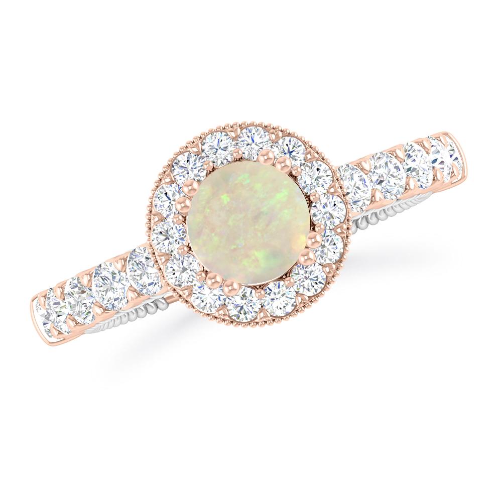 Rose Gold - Opal