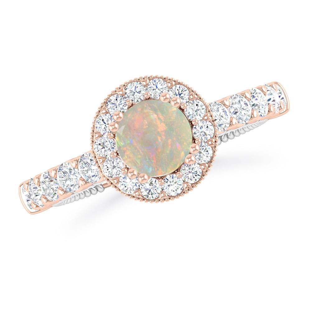 Rose Gold - Opal