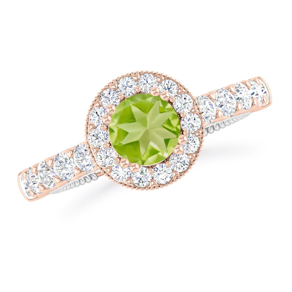 Rose Gold - Peridot