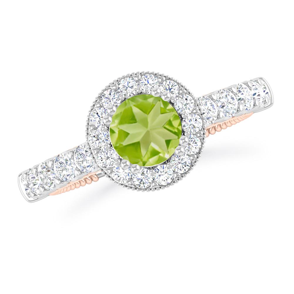 White Gold - Peridot