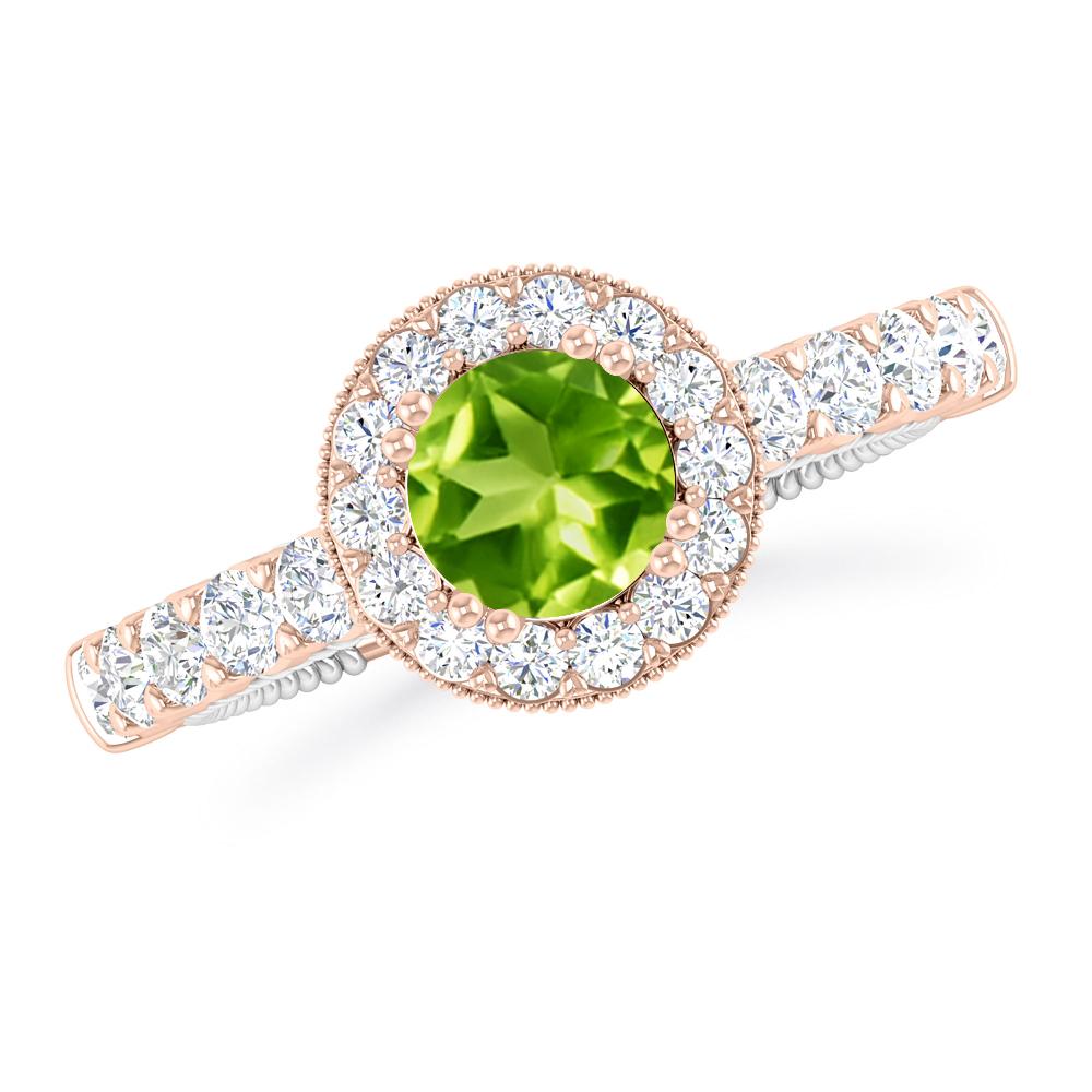 Rose Gold - Peridot