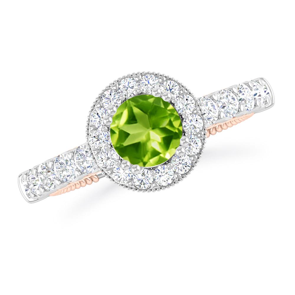 White Gold - Peridot