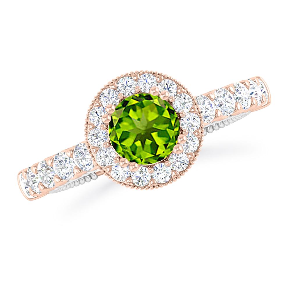 Rose Gold - Peridot