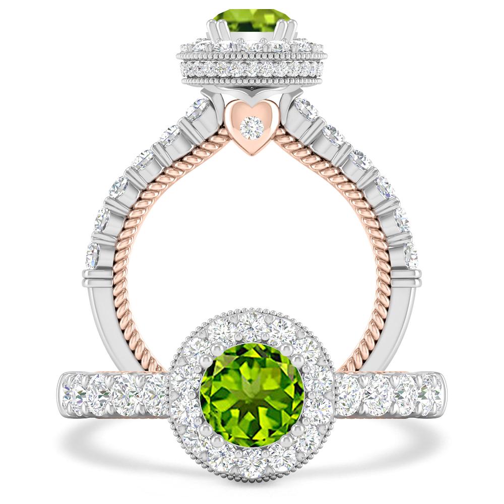 White Gold - Peridot