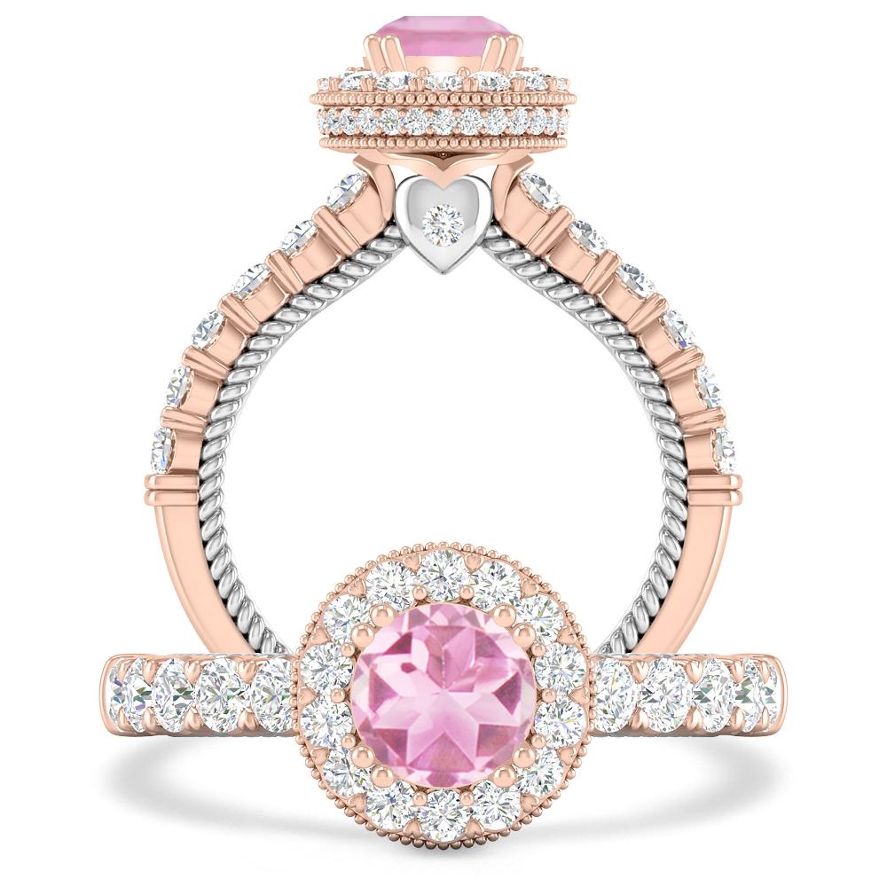 Rose Gold - Pink Tourmaline