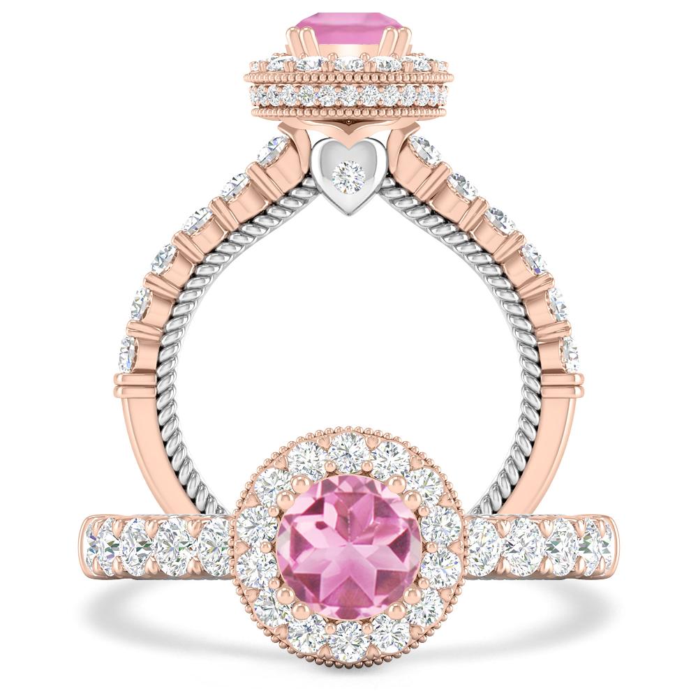 Rose Gold - Pink Tourmaline