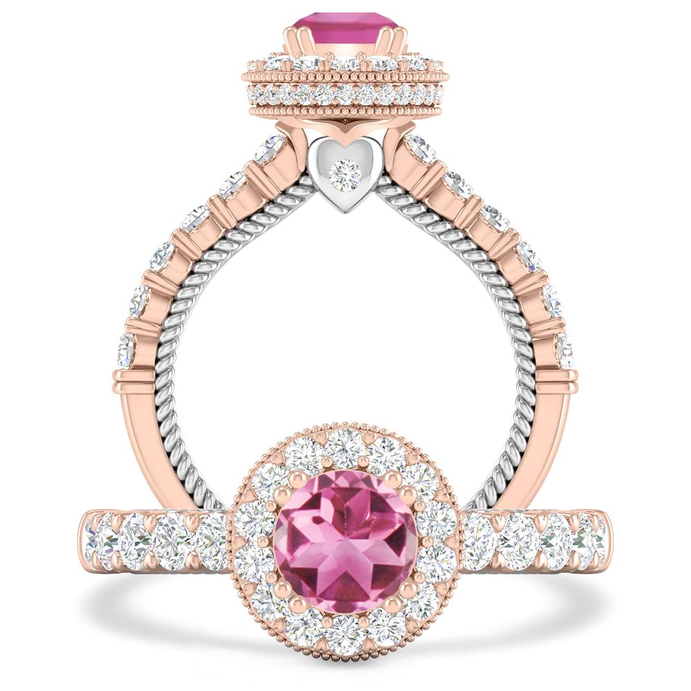 Rose Gold - Pink Tourmaline