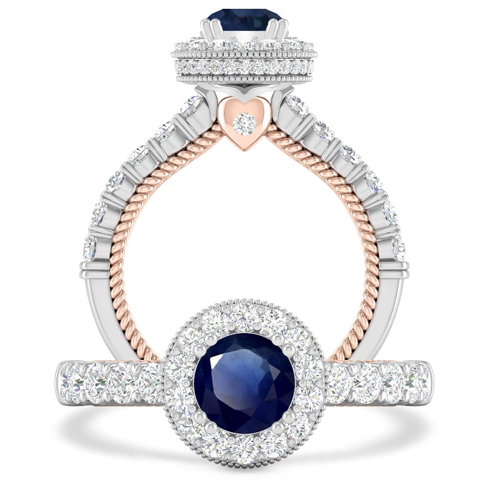 White Gold - Sapphire