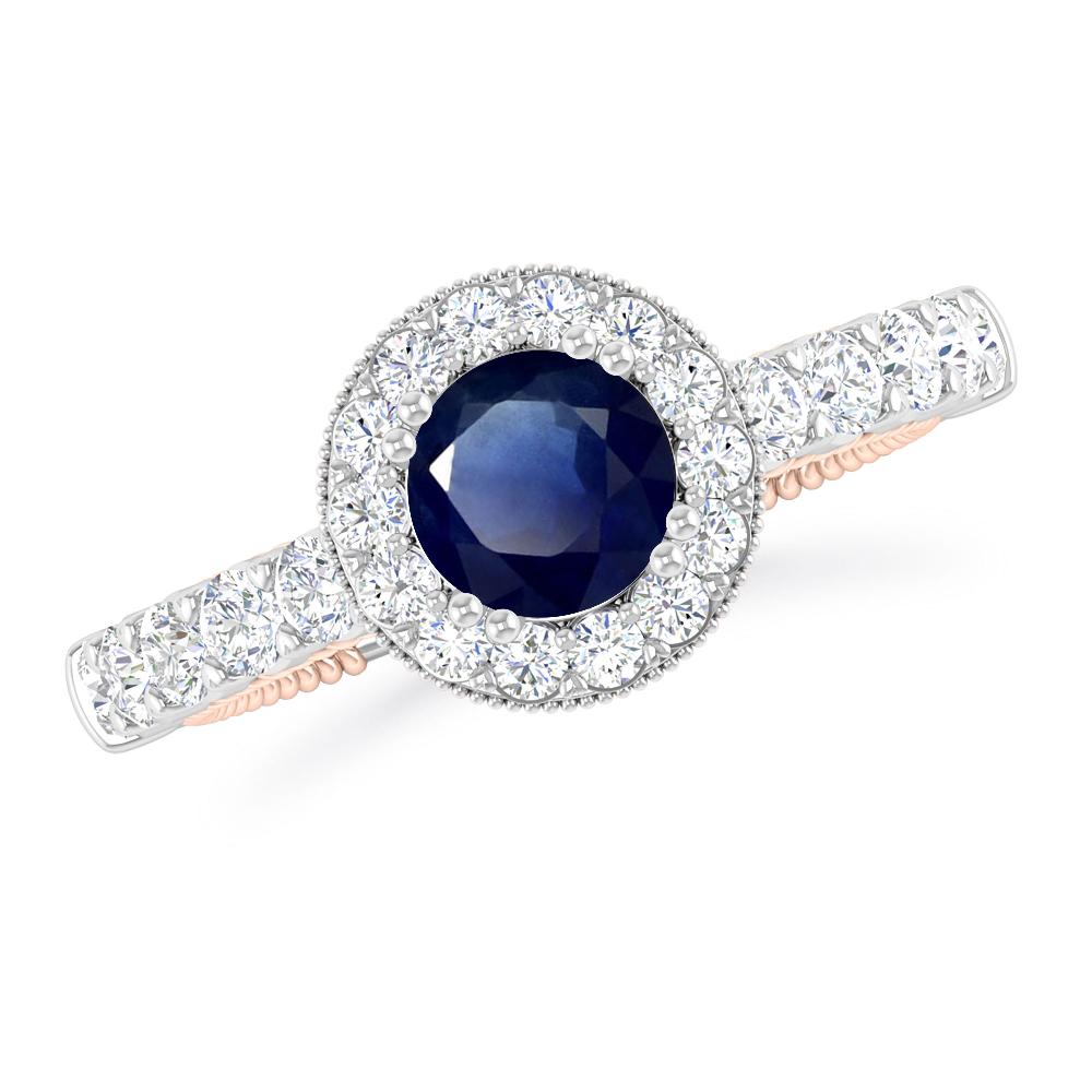 White Gold - Sapphire