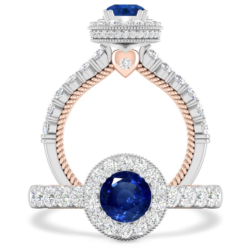 White Gold - Sapphire