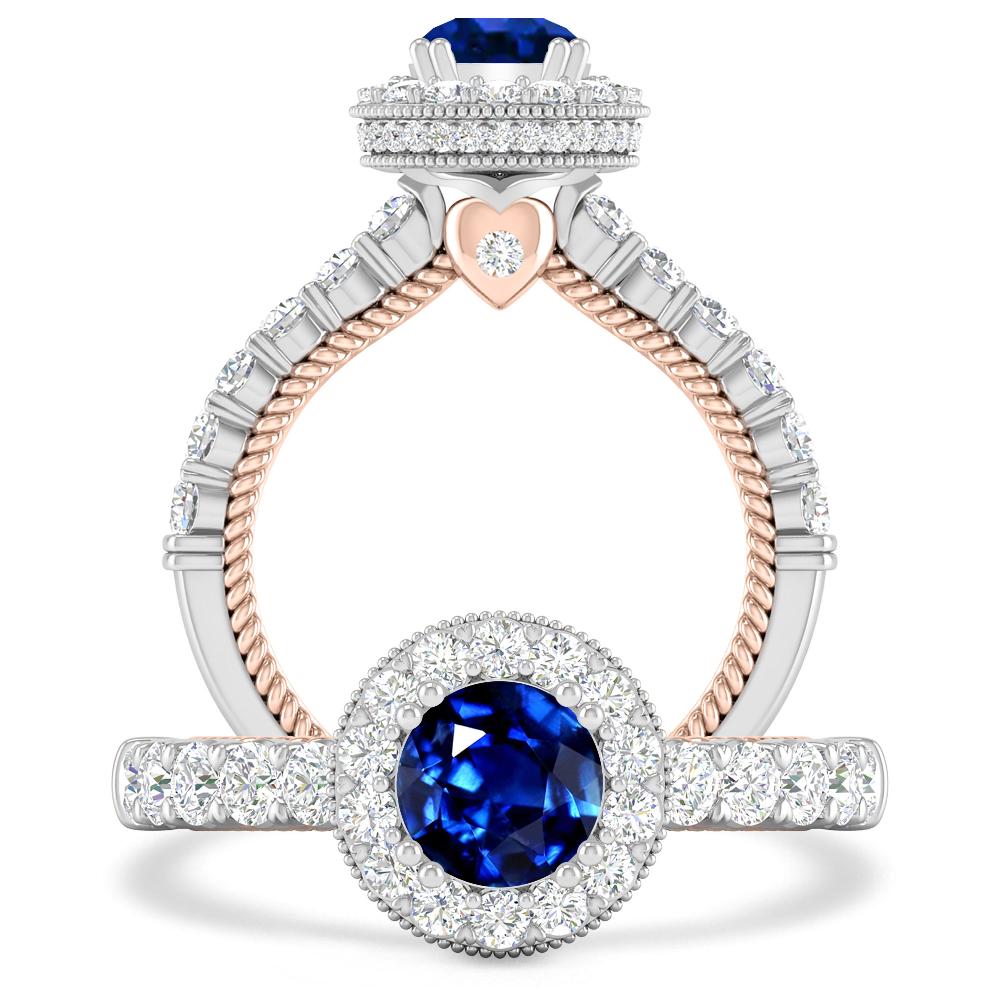 White Gold - Sapphire