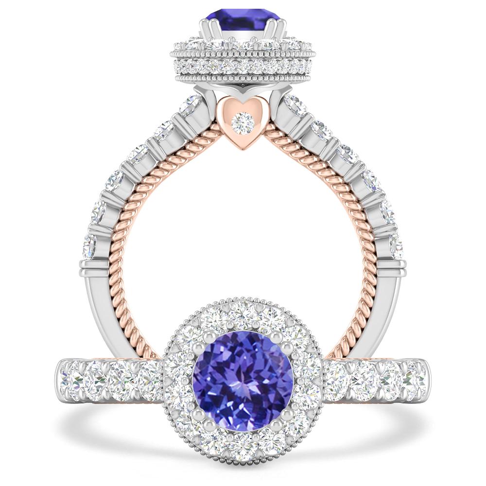 White Gold - Tanzanite