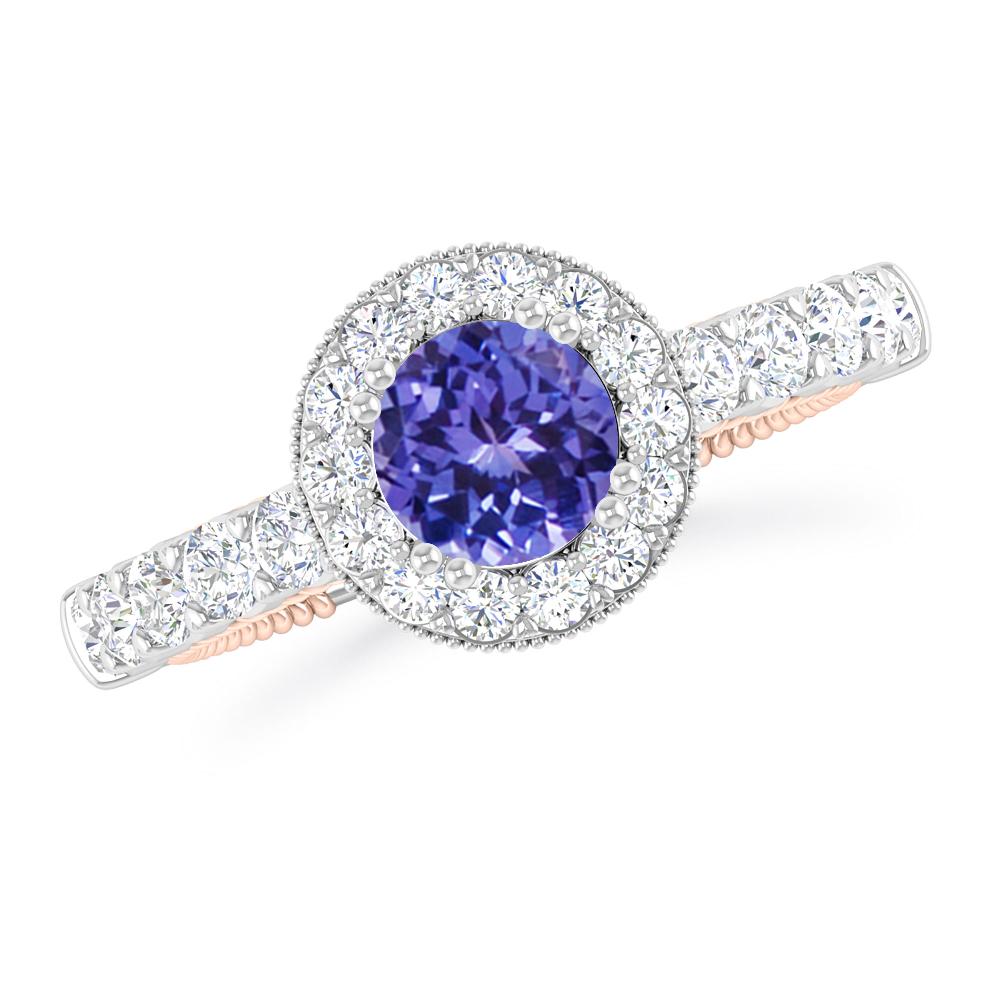 White Gold - Tanzanite