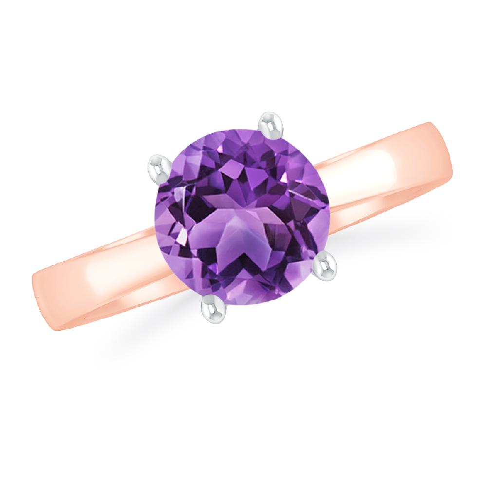 Rose Gold - Amethyst