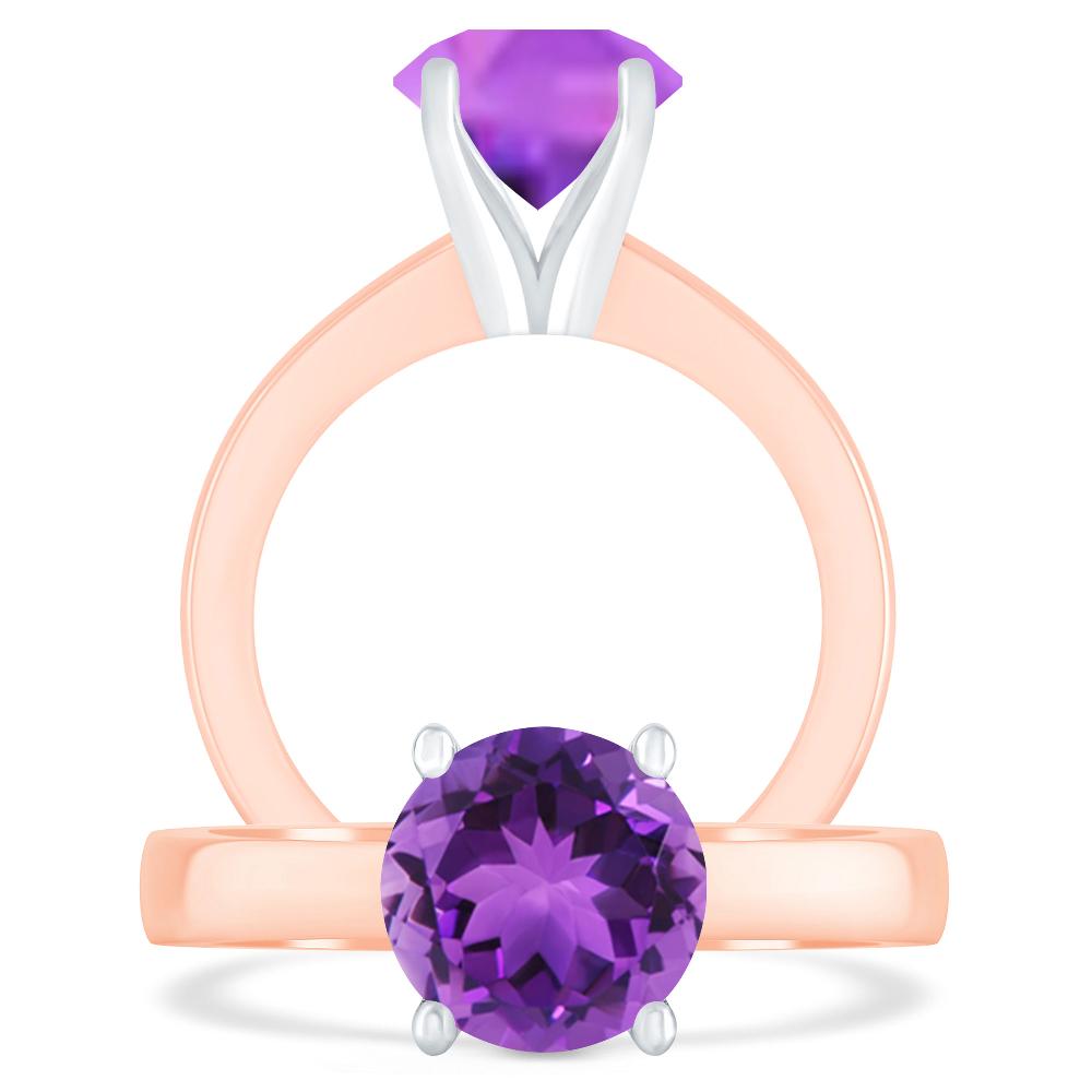 Rose Gold - Amethyst