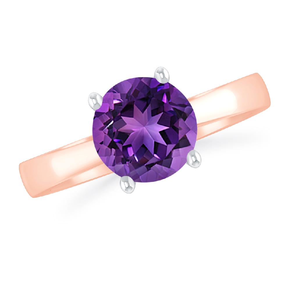 Rose Gold - Amethyst