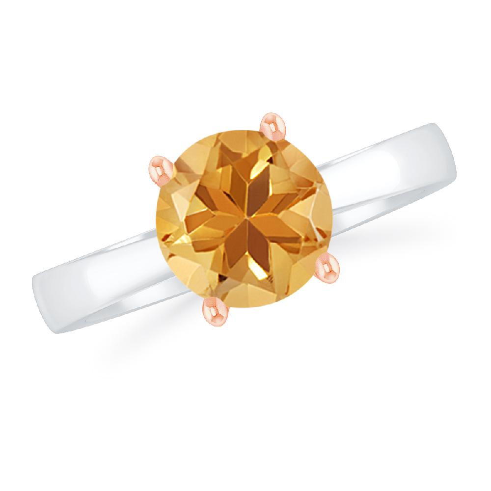 White Gold - Citrine