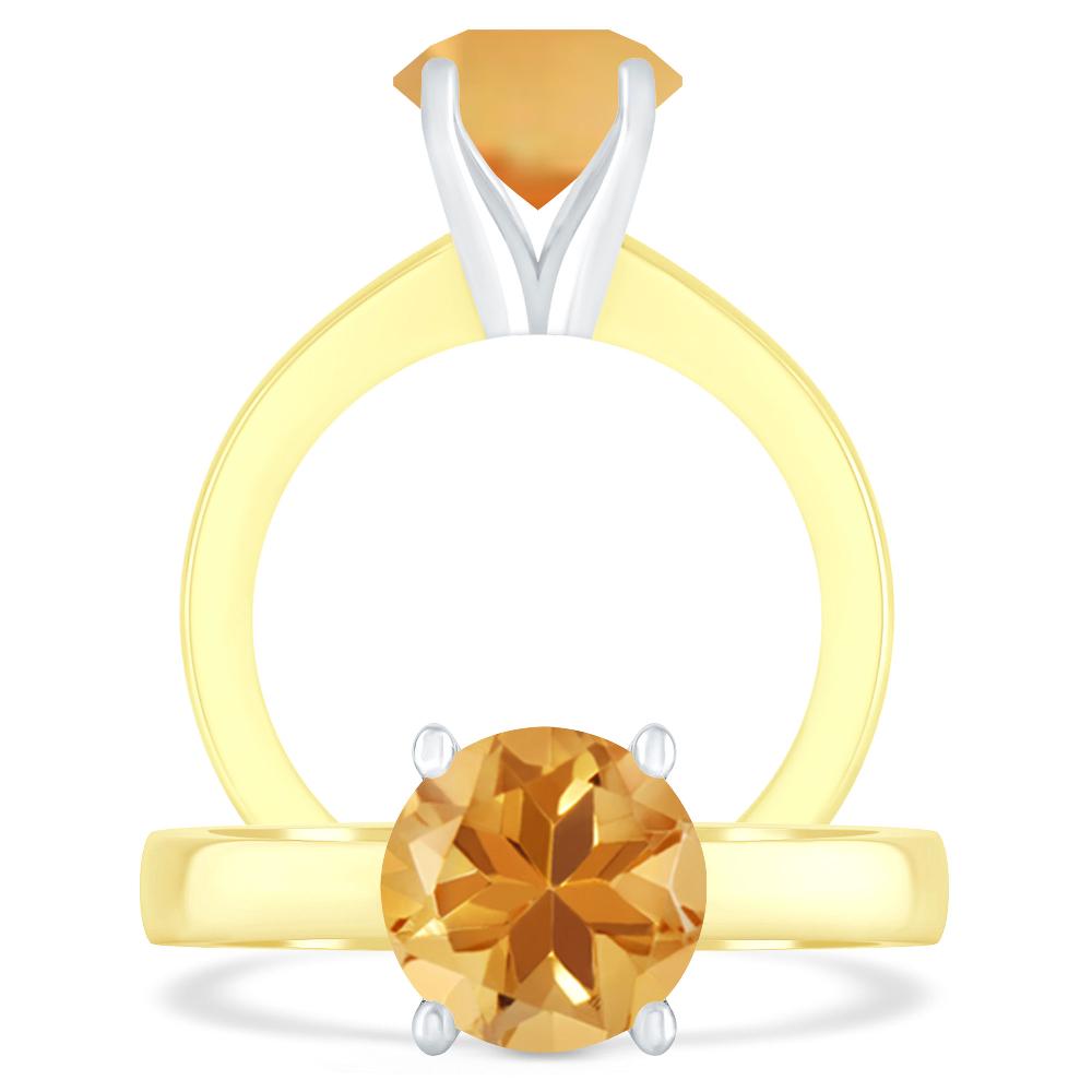 Yellow Gold - Citrine