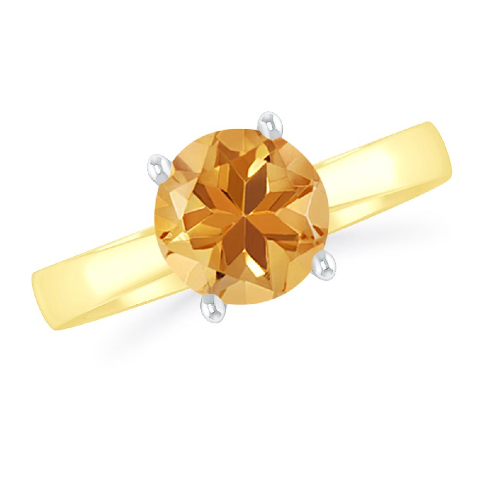 Yellow Gold - Citrine