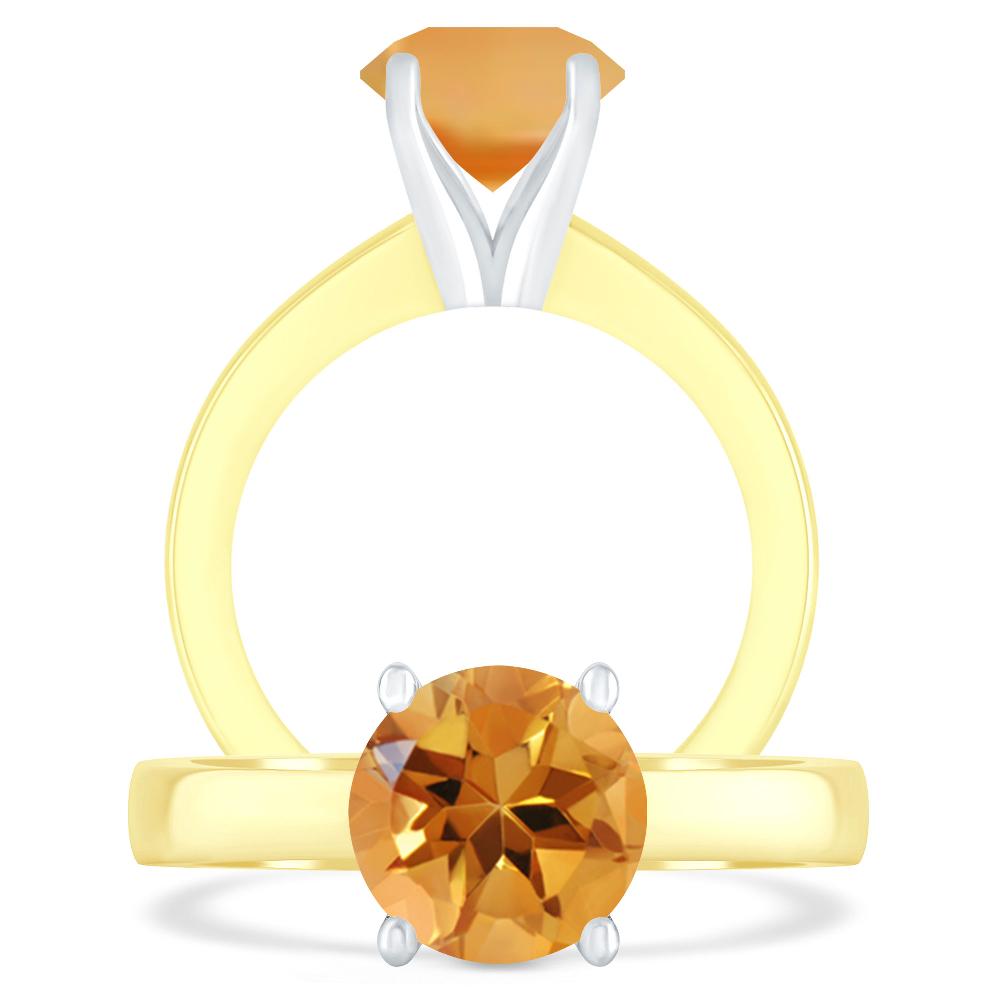 Yellow Gold - Citrine