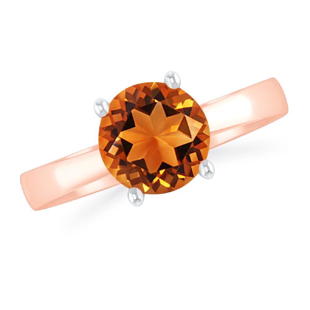 Rose Gold - Citrine