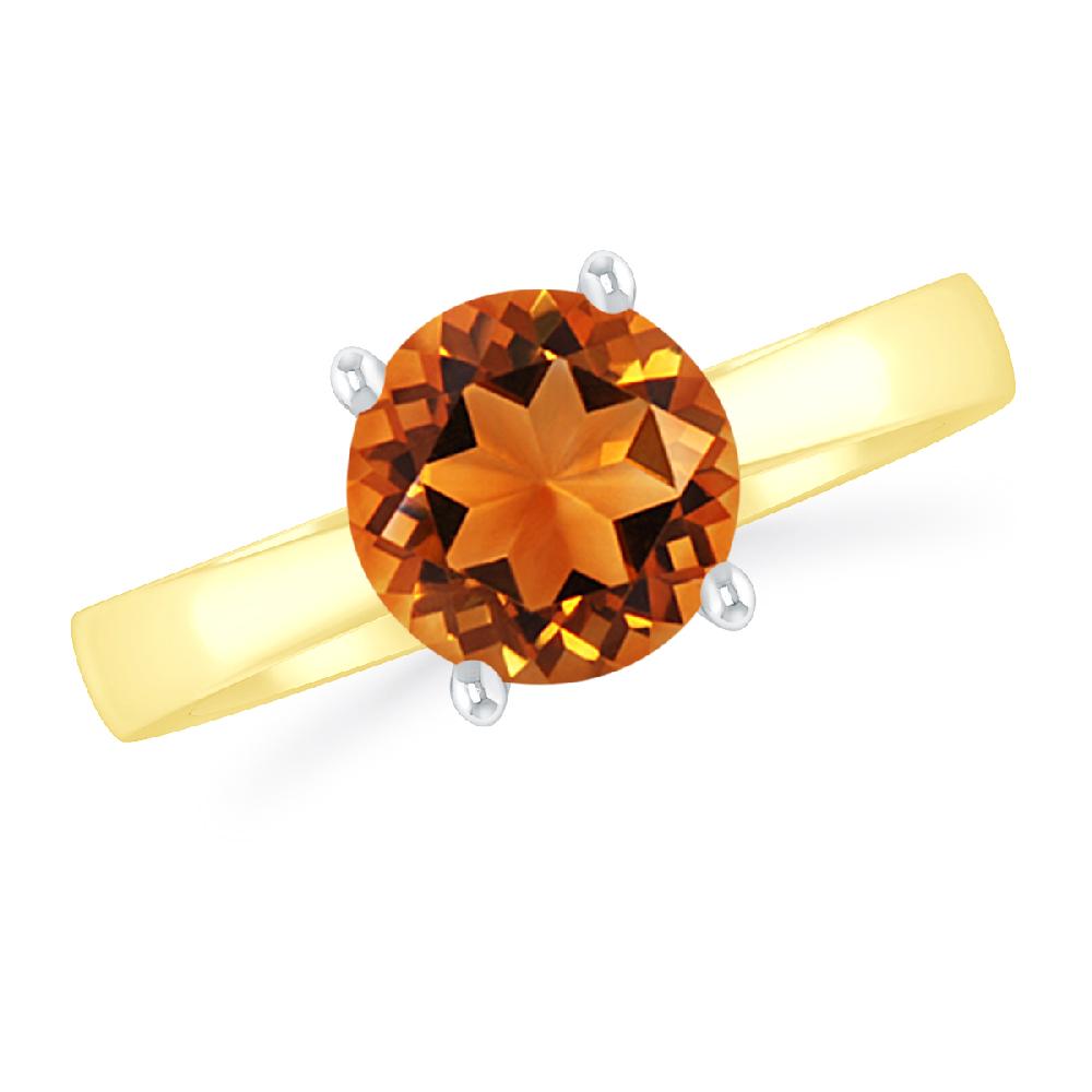 Yellow Gold - Citrine