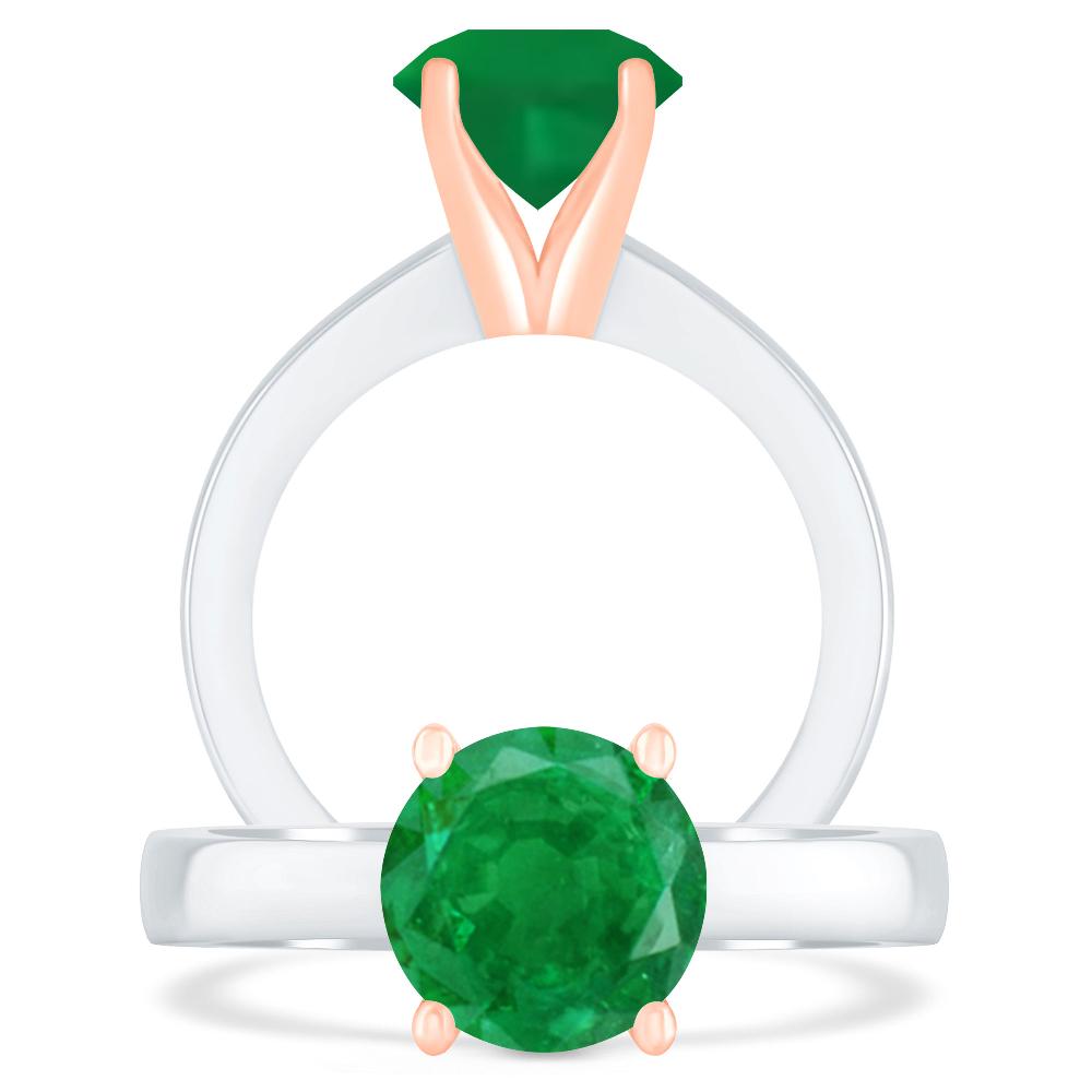 White Gold - Emerald