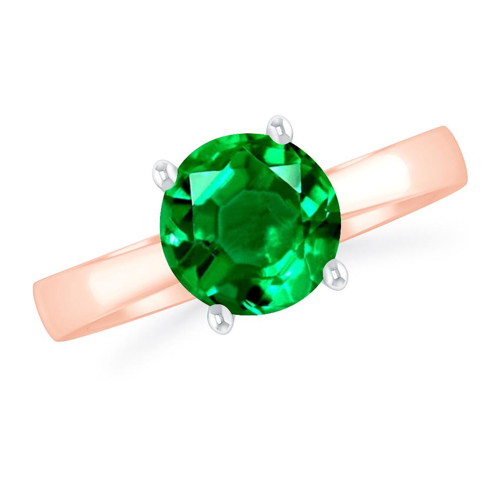 Rose Gold - Emerald