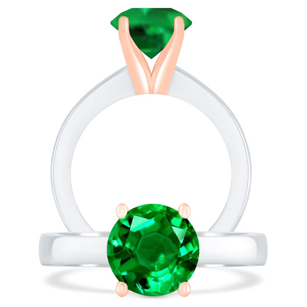 White Gold - Emerald