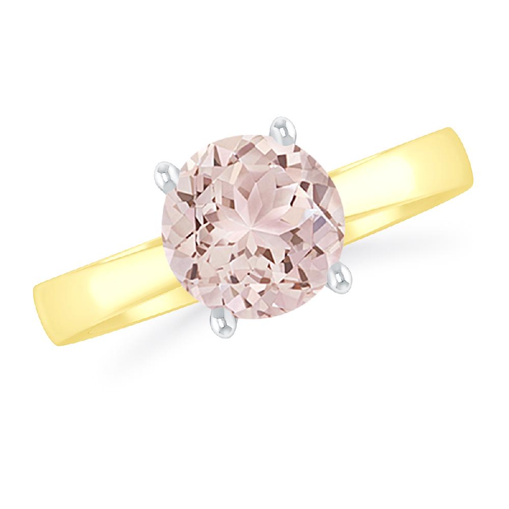 Yellow Gold - Morganite