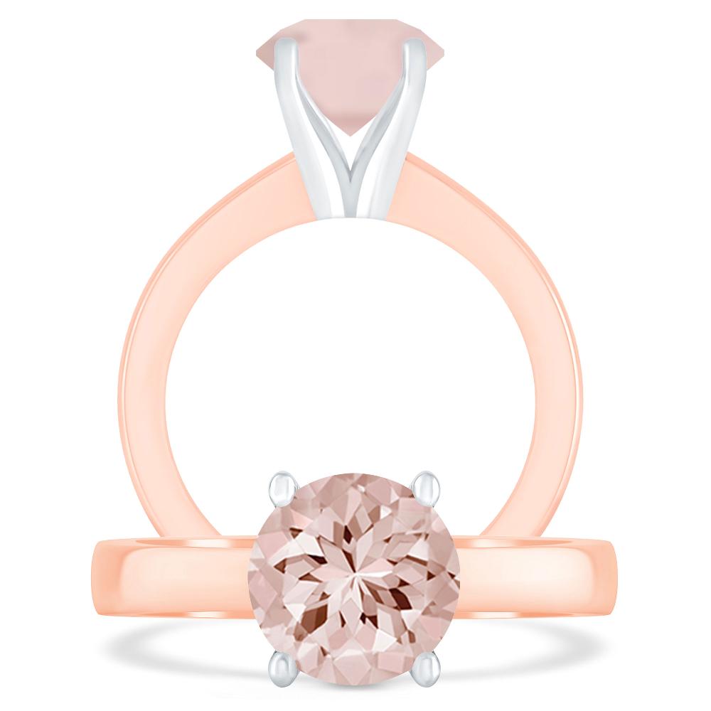 Rose Gold - Morganite