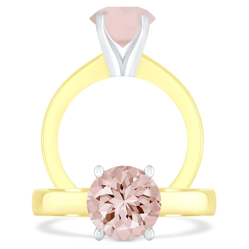 Yellow Gold - Morganite