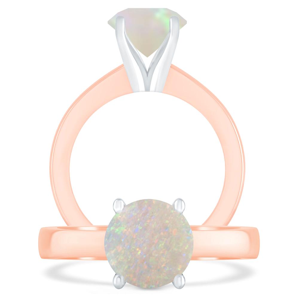 Rose Gold - Opal