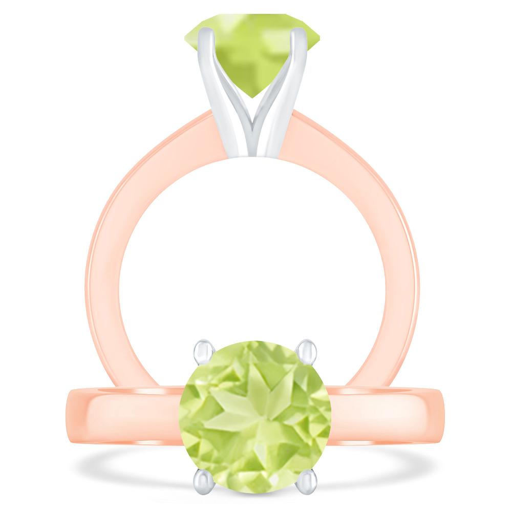 Rose Gold - Peridot