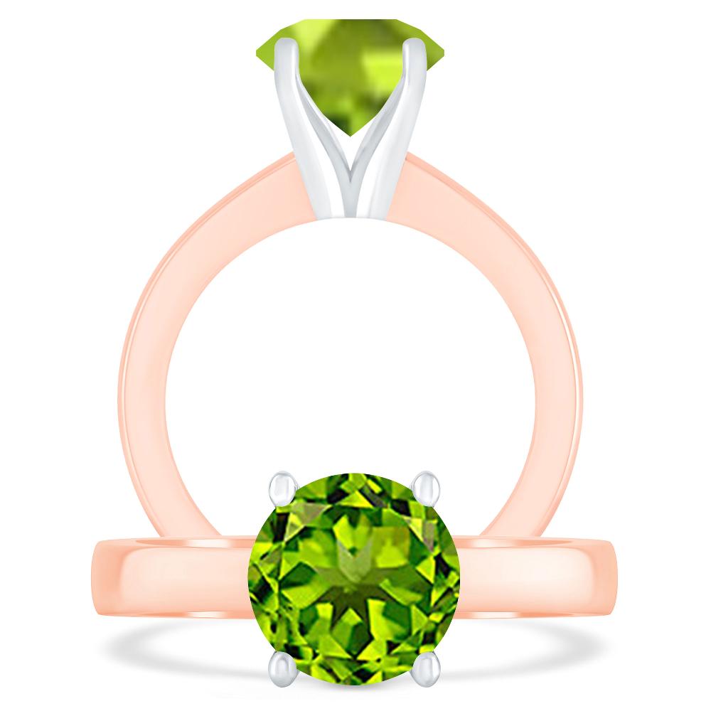 Rose Gold - Peridot