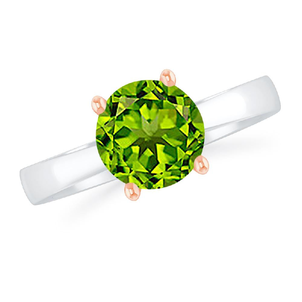 White Gold - Peridot