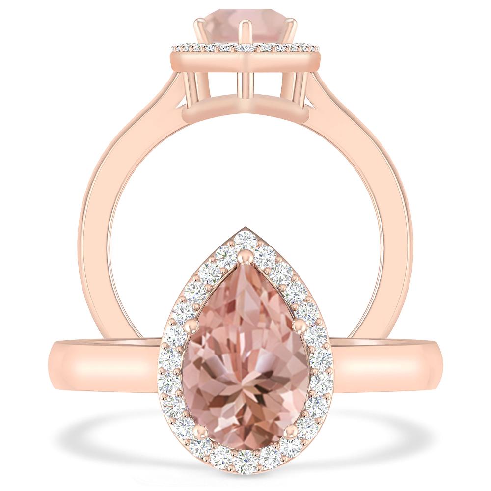 Rose Gold - Morganite