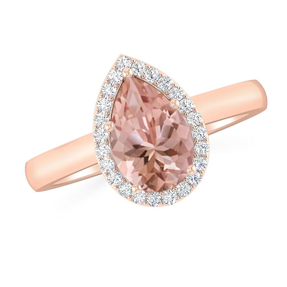 Rose Gold - Morganite